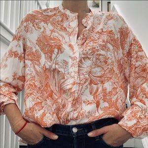 Zara viscose shirt